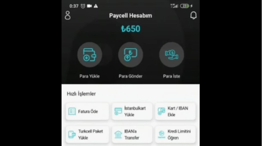 Paycell Dijital Bakiye Nakite Çevirme